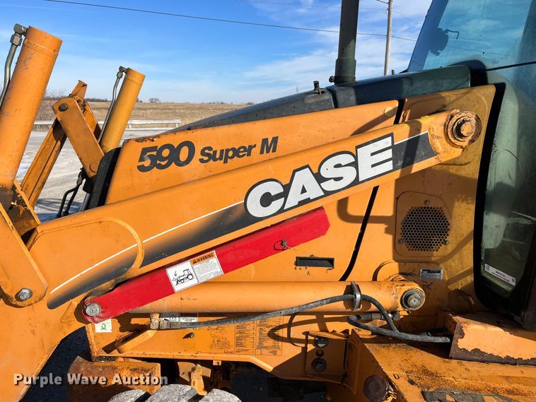 image for item MW9438 2005 Case 590 Super M Series 2  backhoe