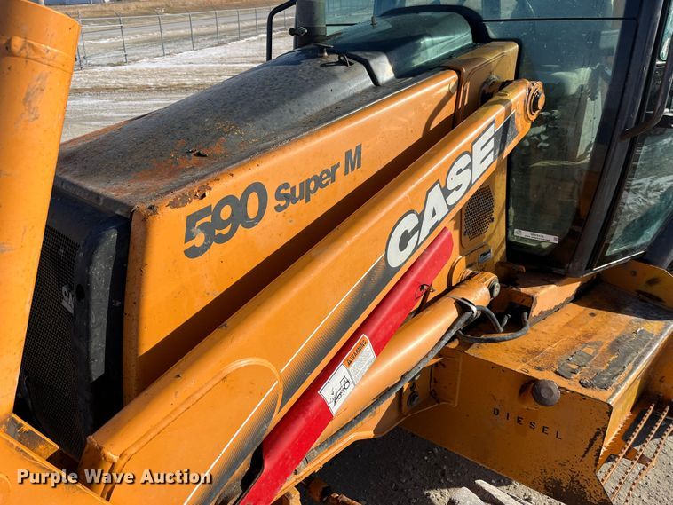 image for item MW9438 2005 Case 590 Super M Series 2  backhoe