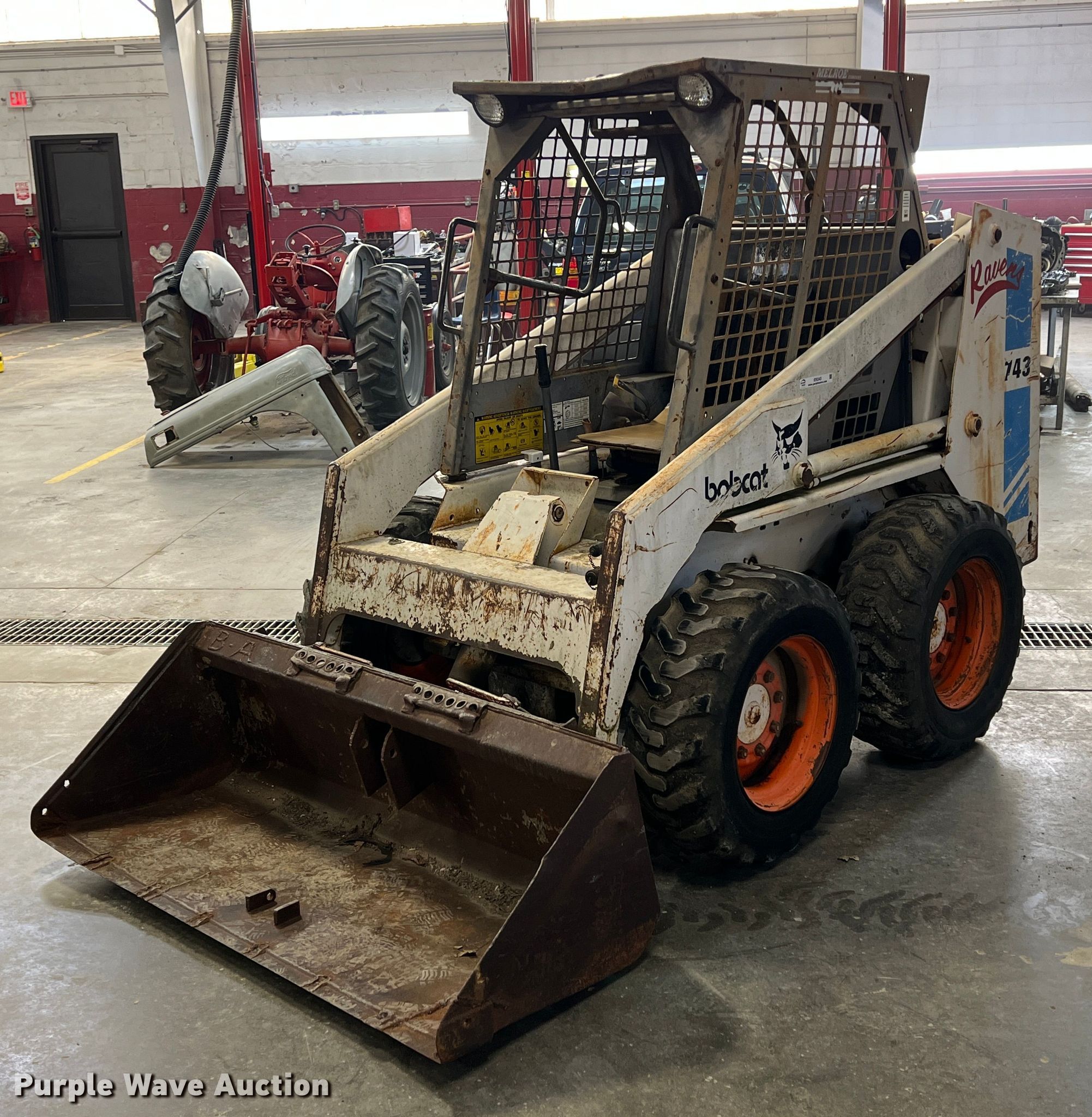 Bobcat 743 skid steer loader in Coffeyville, KS Item ID9343 sold