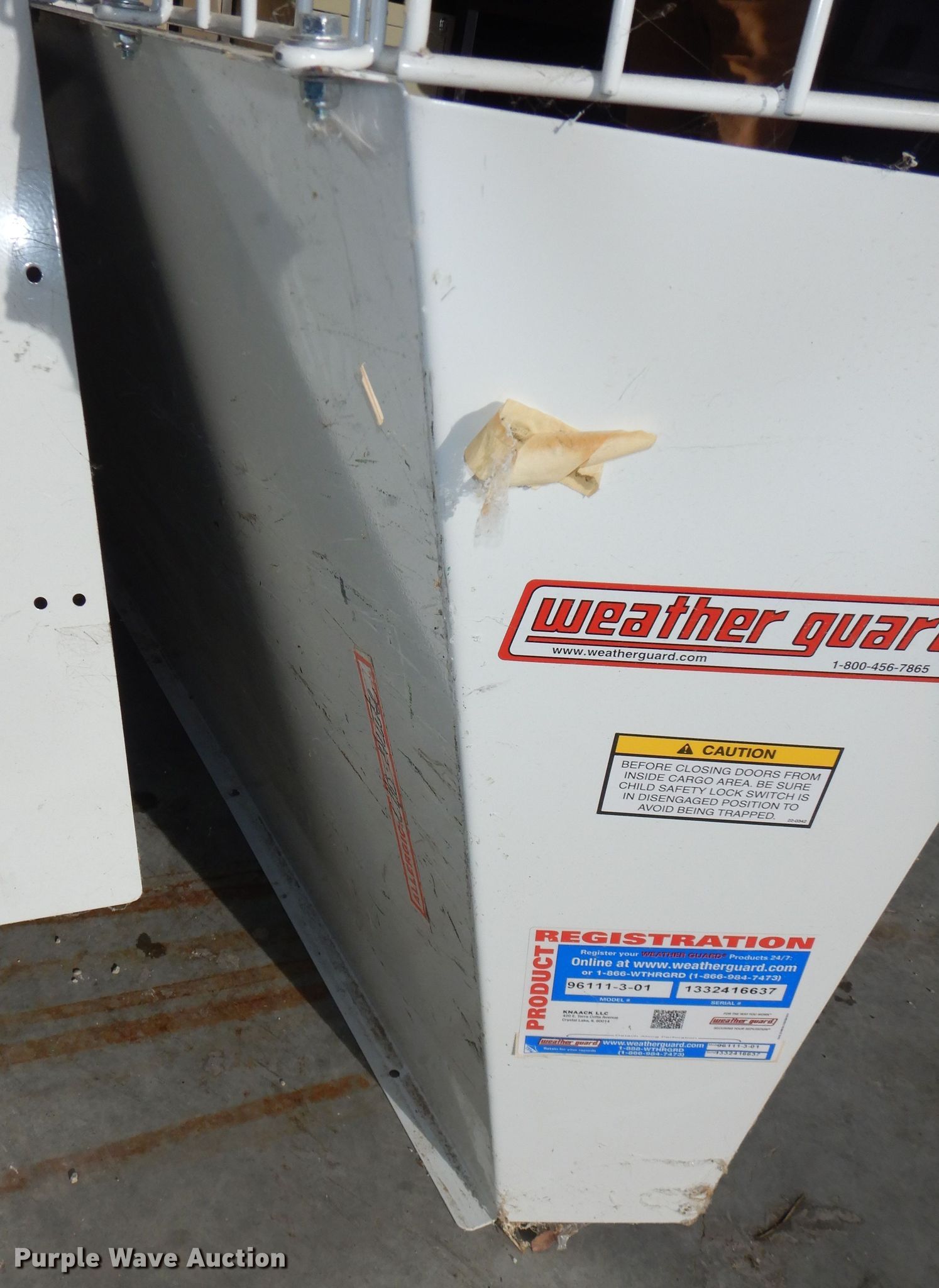 (2) Weather Guard cage dividers in Onaga, KS Item JQ9991 sold