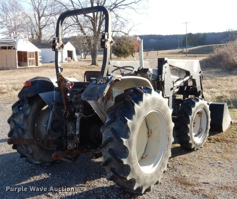 image for item DR8106 White 6045 A  MFWD tractor