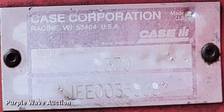 image for item HG9379 1996 Case IH 9370 Steiger  4WD tractor