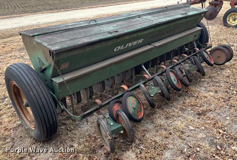 image for item JD9644 Oliver 64F  grain drill