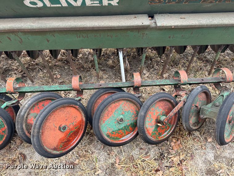 image for item JD9644 Oliver 64F  grain drill