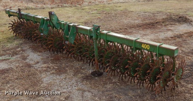 image for item JK9140 John Deere 400  rotary hoe