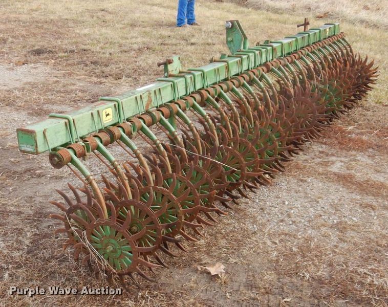 image for item JK9140 John Deere 400  rotary hoe