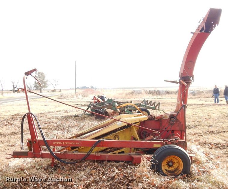 image for item JK9143 New Holland 718  forage harvester