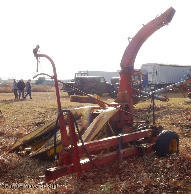 image for item JK9143 New Holland 718  forage harvester