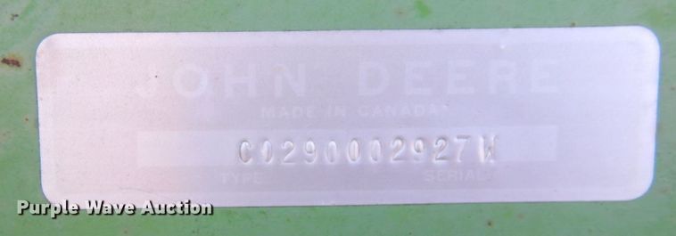 image for item JK9145 John Deere 290  windrower