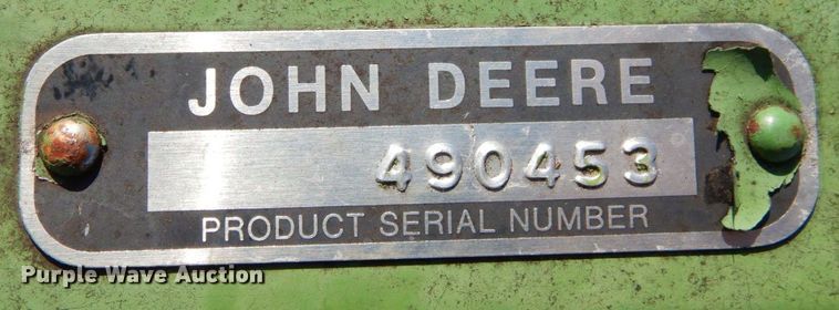 image for item JK9147 John Deere 212  pickup head