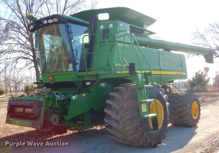 image for item JK9148 2008 John Deere 9770 STS  RWA combine