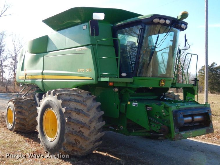 image for item JK9148 2008 John Deere 9770 STS  RWA combine