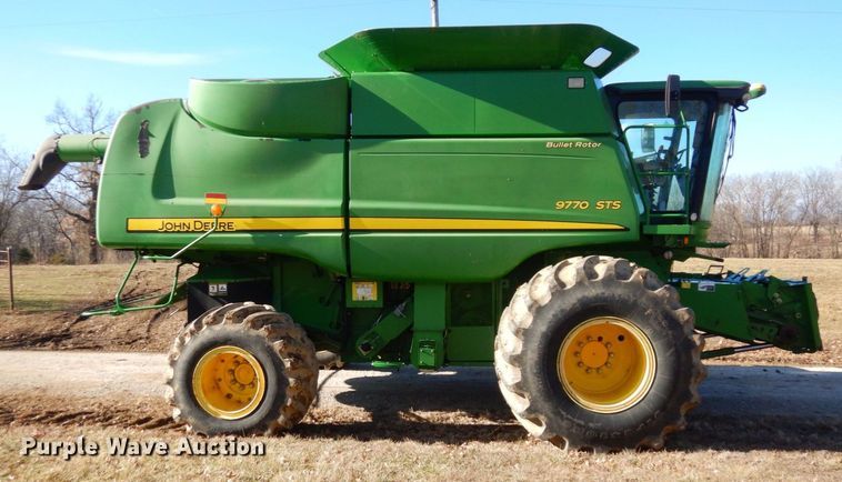 image for item JK9148 2008 John Deere 9770 STS  RWA combine