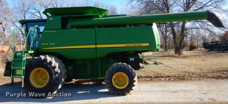 image for item JK9148 2008 John Deere 9770 STS  RWA combine
