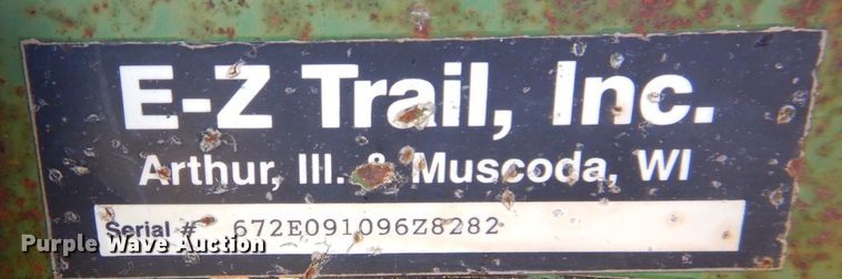 image for item JK9151 E-Z Trail  header trailer