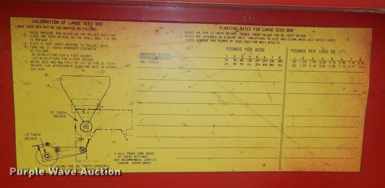 image for item JQ9996 Brillion BOS61  overseeder