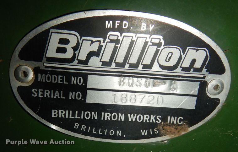 image for item JQ9996 Brillion BOS61  overseeder