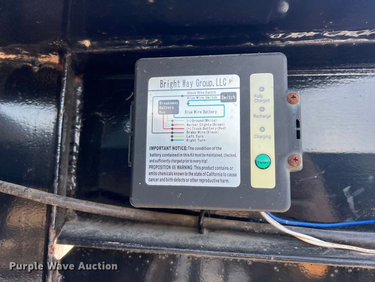 image for item JU9710 Industrias America 20X4  hay bale trailer