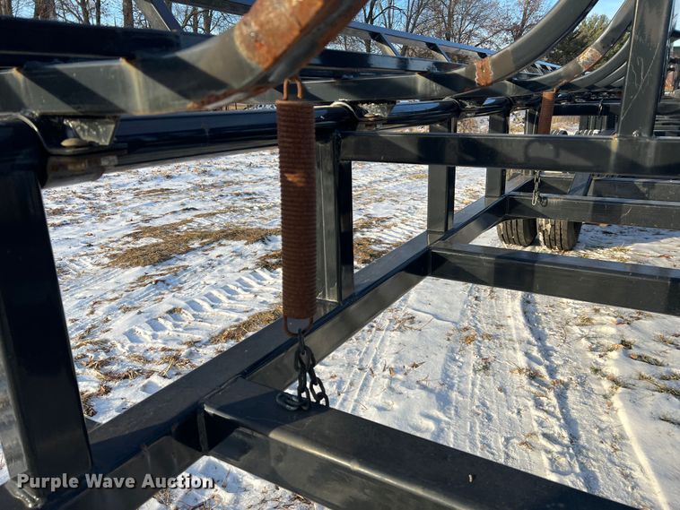 image for item JU9710 Industrias America 20X4  hay bale trailer