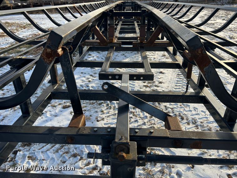 image for item JU9710 Industrias America 20X4  hay bale trailer