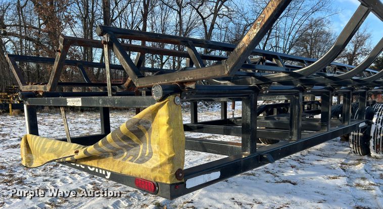 image for item JU9710 Industrias America 20X4  hay bale trailer