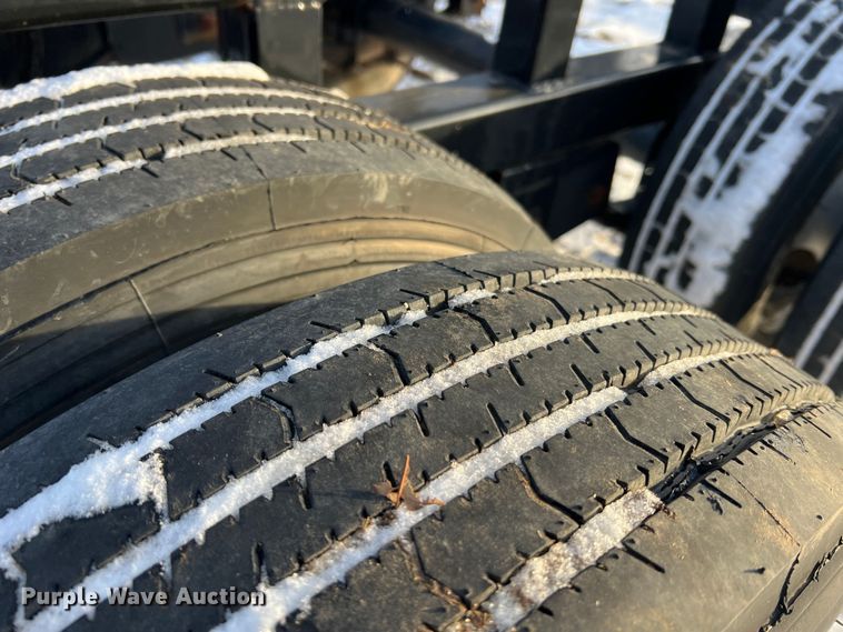 image for item JU9710 Industrias America 20X4  hay bale trailer