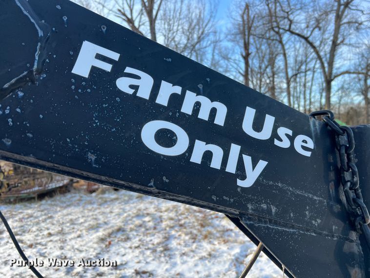 image for item JU9710 Industrias America 20X4  hay bale trailer