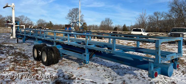 image for item JU9711 Plus1  hay bale trailer