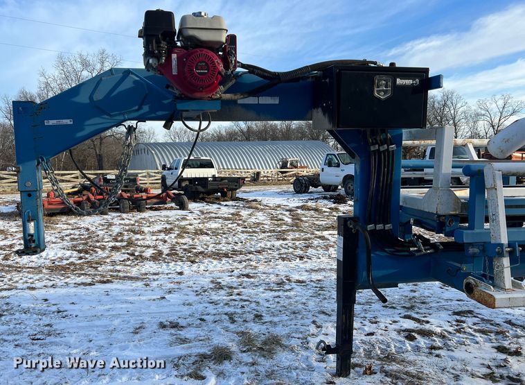 image for item JU9711 Plus1  hay bale trailer