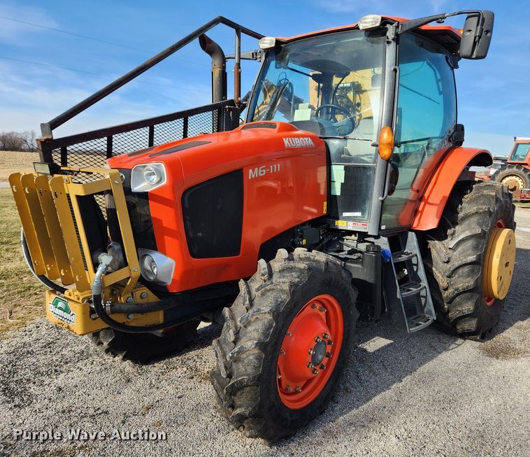 image for item KT9504 Kubota M6-111  MFWD tractor