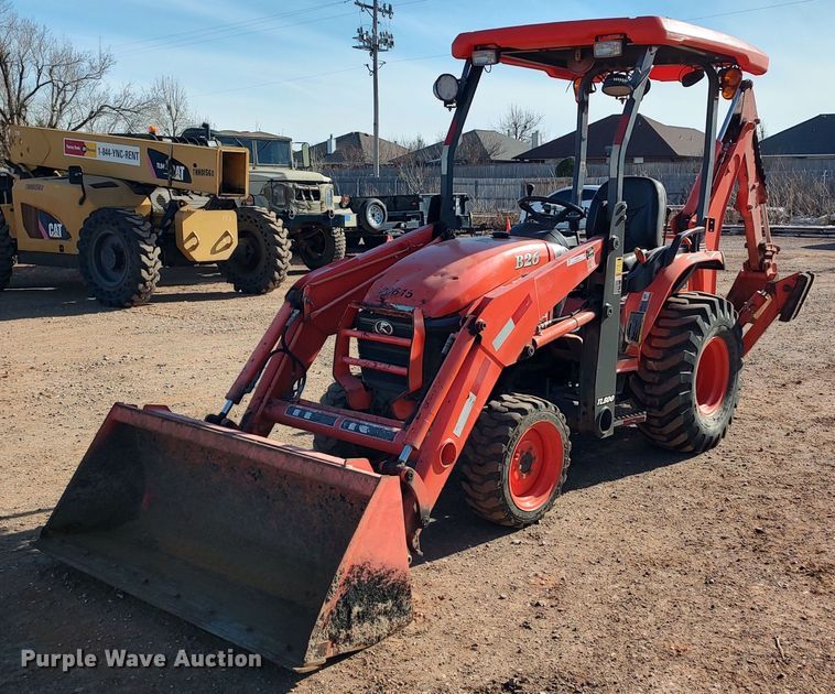 image for item LK9509 Kubota B26  backhoe