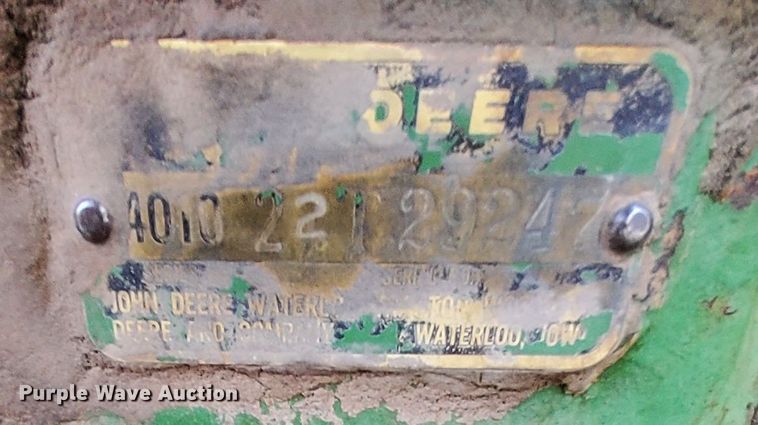 image for item MM9594 John Deere 4010  tractor