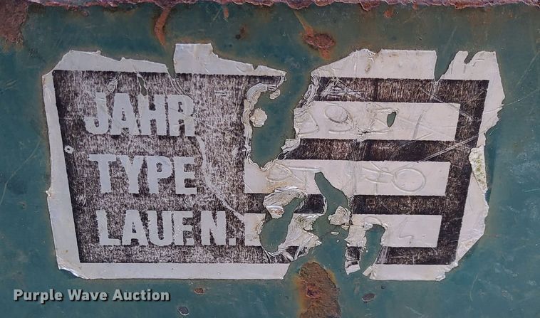 image for item MM9597 JAHR 870  hay rake