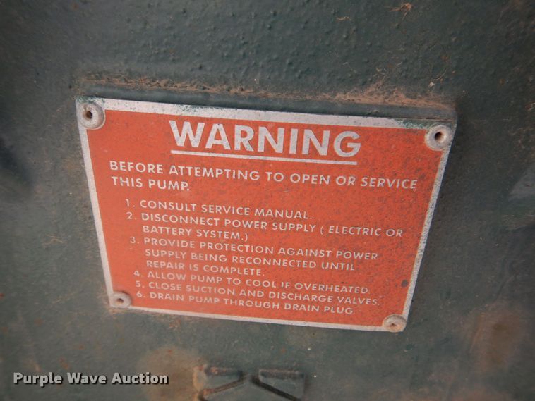 image for item MM9620 Pioneer P8015L1-B-30-4  irrigation pump