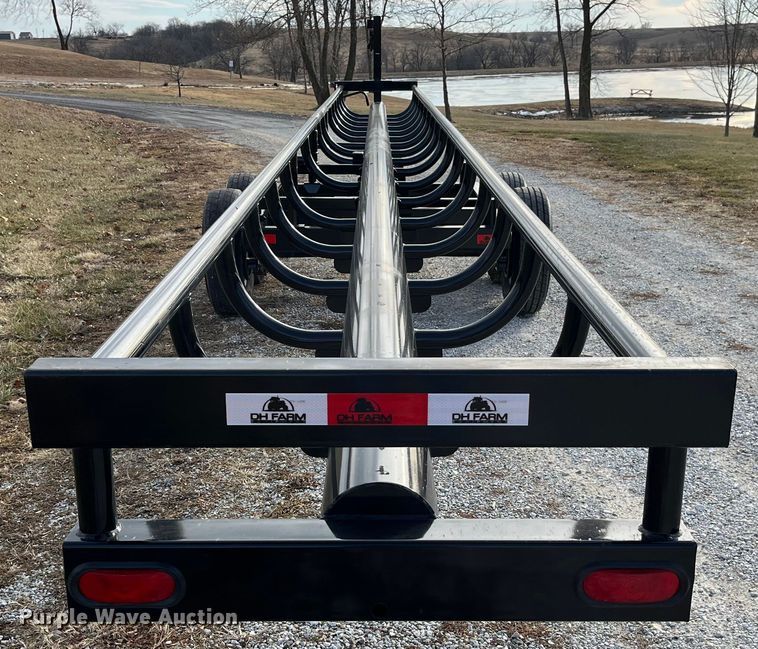 image for item MW9448 2022 DH Farm HT42  hay bale trailer