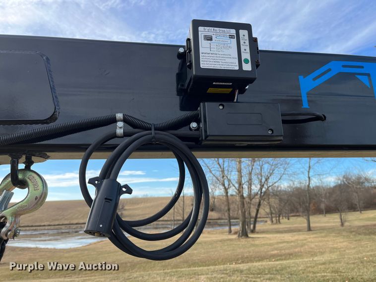 image for item MW9448 2022 DH Farm HT42  hay bale trailer