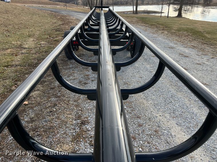 image for item MW9448 2022 DH Farm HT42  hay bale trailer