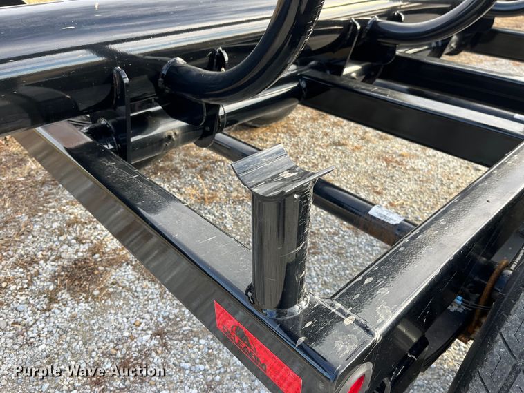 image for item MW9448 2022 DH Farm HT42  hay bale trailer