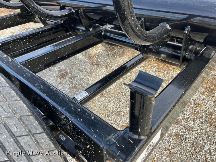 image for item MW9448 2022 DH Farm HT42  hay bale trailer