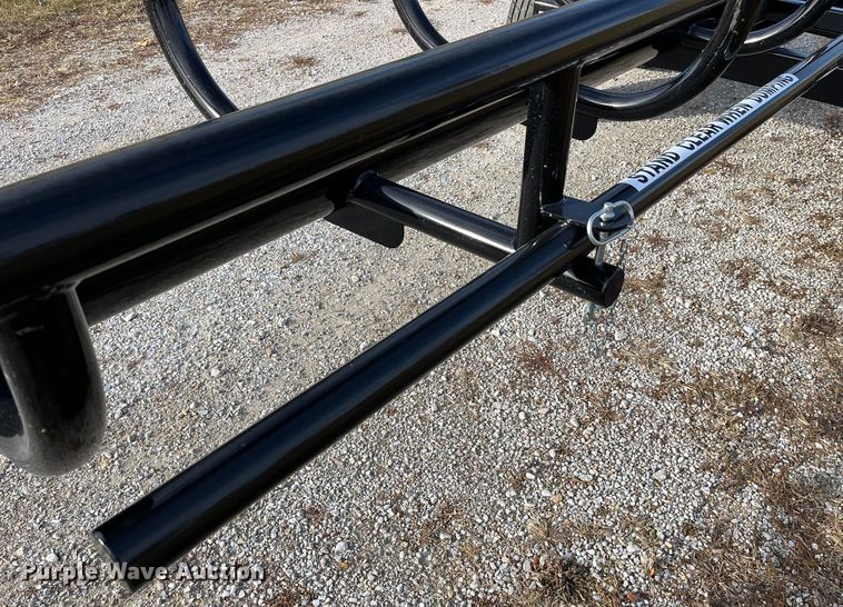 image for item MW9448 2022 DH Farm HT42  hay bale trailer