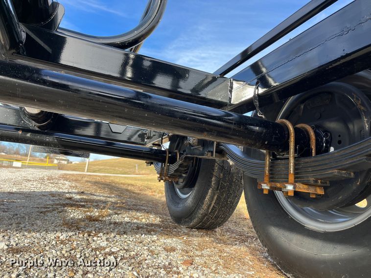 image for item MW9448 2022 DH Farm HT42  hay bale trailer