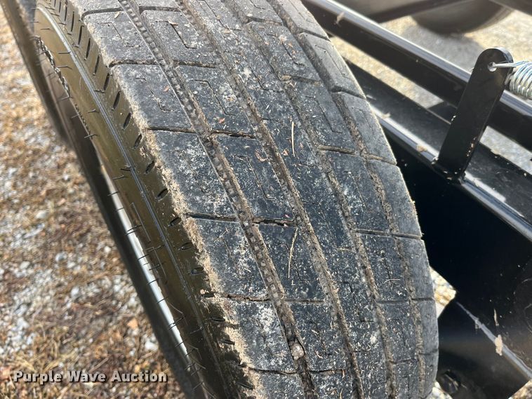 image for item MW9448 2022 DH Farm HT42  hay bale trailer