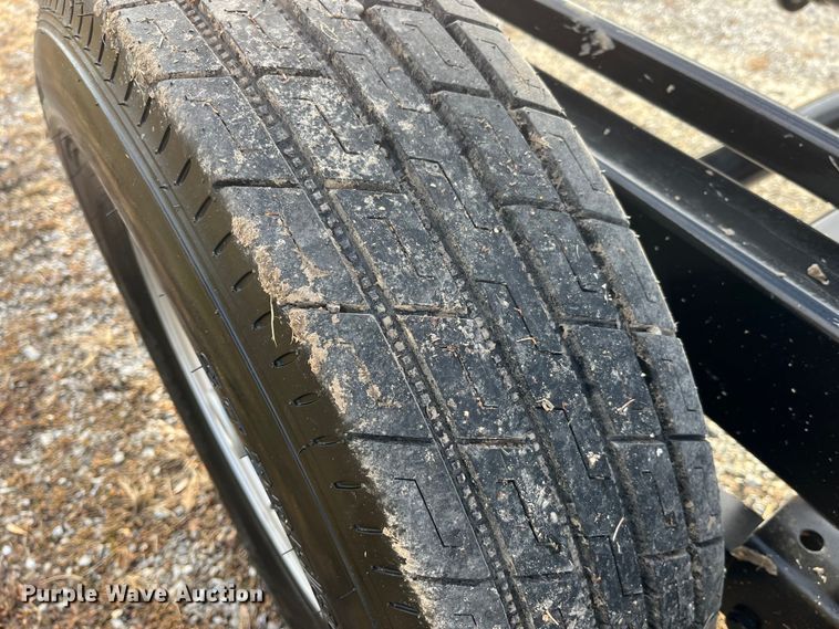 image for item MW9448 2022 DH Farm HT42  hay bale trailer