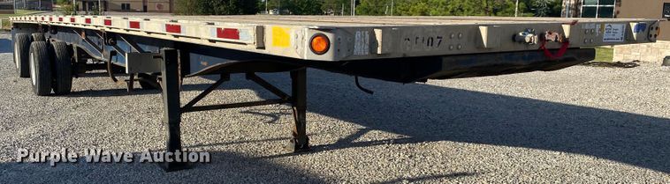 image for item DK6390 1998 Utility Trailers FS2C  flatbed trailer