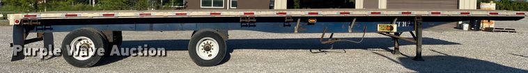 image for item DK6390 1998 Utility Trailers FS2C  flatbed trailer