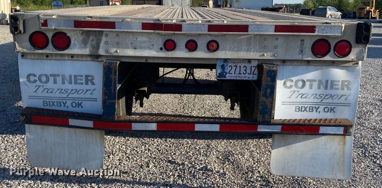 image for item DK6390 1998 Utility Trailers FS2C  flatbed trailer
