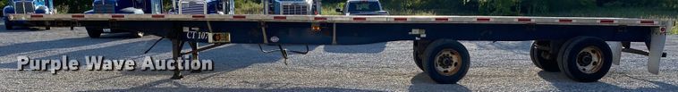 image for item DK6390 1998 Utility Trailers FS2C  flatbed trailer