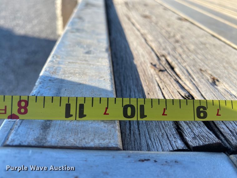 image for item DK6390 1998 Utility Trailers FS2C  flatbed trailer