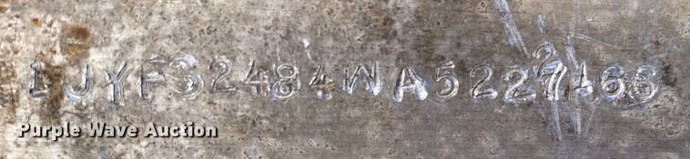 image for item DK6390 1998 Utility Trailers FS2C  flatbed trailer