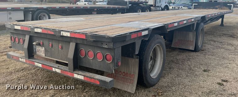 image for item DK7205 2015 Doonan CDKH  drop deck equipment trailer